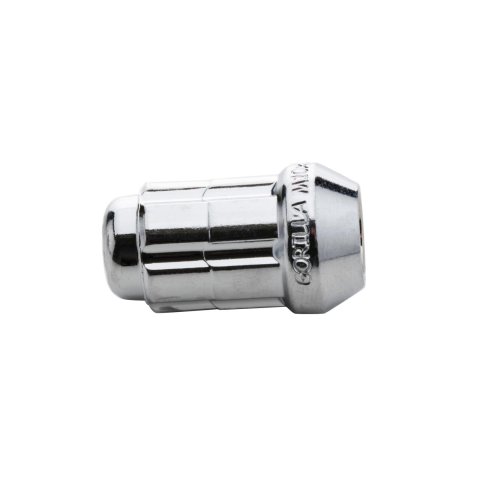 Gorilla Lug Nuts K5CS-00012GR Nuts, 5 Wheels, 1/2 in.-20 Thread, Spline Drive. Chrome, Set of 20