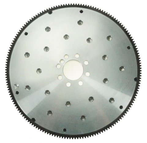 RAM Billet Aluminum 168-Tooth Flywheel 2551 Flywheel, Aluminum, 8-Bolt, 168-Tooth, Internal Engine Balance, 16.000 lbs., SFI 1.1, Chevy, V8, Each