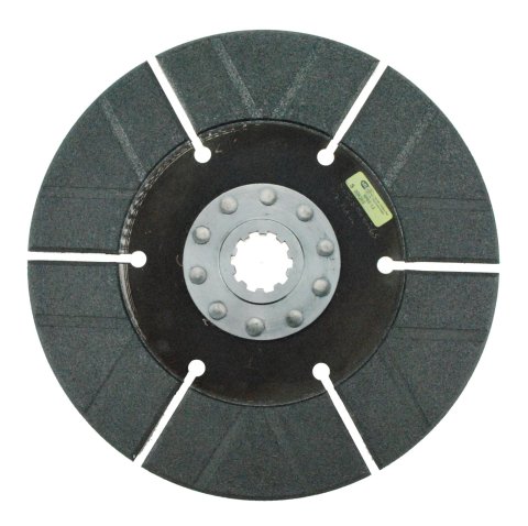 RAM 5135 Sintered Iron Drag Racing Clutch Discs 1361 Disc, Iron, 1 3/8 in. Diameter Shaft, 10-Spline, 10.5 in. Diameter Disc, Race, Each