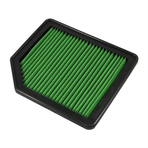 Green Filter High Performance Factory Replacement Air Filters 7144 Filter, Replacement, Panel, Woven Cotton, Green, for use on Honda®, 1.8L, Each