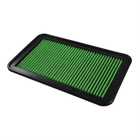Green Filter High Performance Factory Replacement Air Filters 2488 Filter, Replacement, Panel, Woven Cotton, Green, Lexus, Toyota, Each