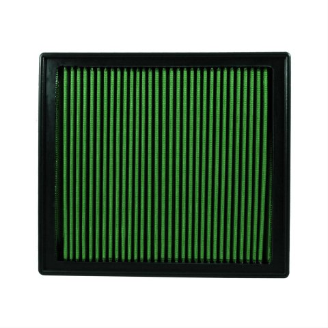 Green Filter High Performance Factory Replacement Air Filters 2378 Element, Panel, Woven Cotton, Green, Dodge, Ram, 2500/3500 Pickup, Each