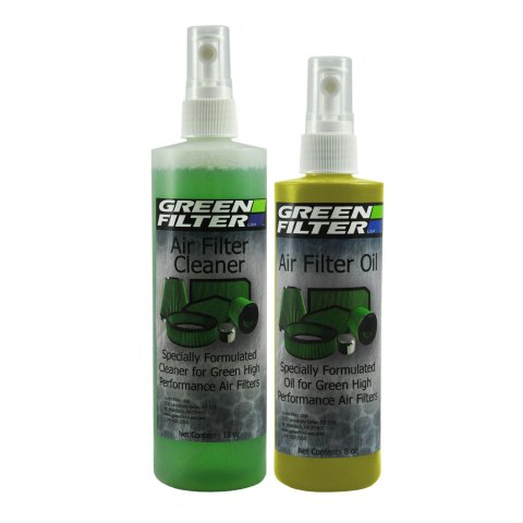 Green Filter Oil and Cleaning Kits 2805 Air Cleaner Oil, 12 oz. Pump Cleaner, 8 oz. Yellow Oil, Pump, Kit