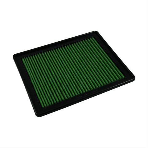 Green Filter High Performance Factory Replacement Air Filters 7223 Filter, Replacement, Panel, Woven Cotton, Green, Pontiac, 6.0L, Each