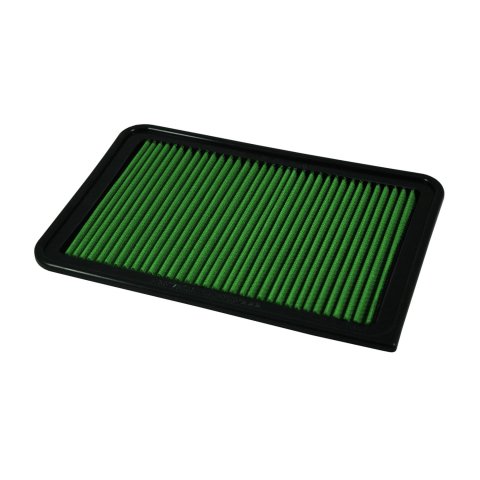 Green Filter High Performance Factory Replacement Air Filters 7245 Element, Replacement, Panel, Woven Cotton, Green, Toyota, Each