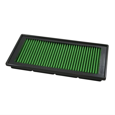 Green Filter High Performance Factory Replacement Air Filters 2009 Element, Panel, Woven Cotton, Green, Chevy, GMC, Isuzu, Oldsmobile, Pontiac, Each