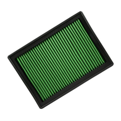Green Filter High Performance Factory Replacement Air Filters 2043 Filter, Replacement, Panel, Woven Cotton, Green, Buick, Cadillac, Chevy, Oldsmobile, Pontiac, Each