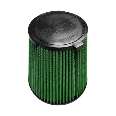 Green Filter High Performance Factory Replacement Air Filters 7363 Element, Woven Cotton, Green, Ford, Each