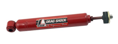 Lakewood Drag Shocks and Struts 40301 Shocks, Race, 50/50, 12.05 in. Compressed, 20.13 in. Extended, Stud Top Mount, Eyelet Bottom Mount, Includes Hardware, Red, Each