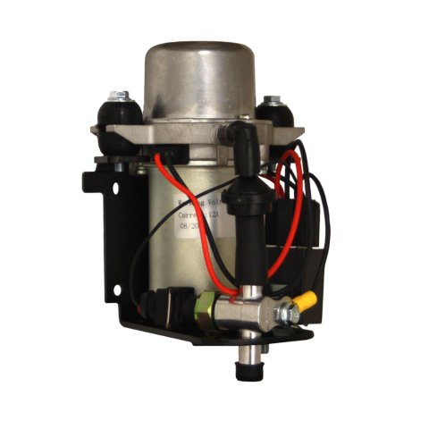 LEED Brakes Bandit Electric Vacuum Pump Kits VP001B Pump, Street, Electric, Black Housing, 25 hg Max Vacuum, 12 V DC, Hose Included, Universal, Kit