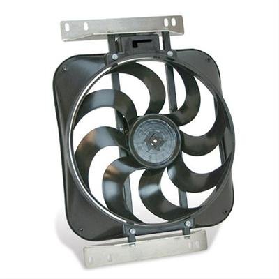 15 Inch 3,000 CFM Flex-A-Lite Black Magic Xtreme Series Electric Fan 104807 Fan, Single, in. Diameter, Puller, cfm, Black, Plastic, Toyota, Each