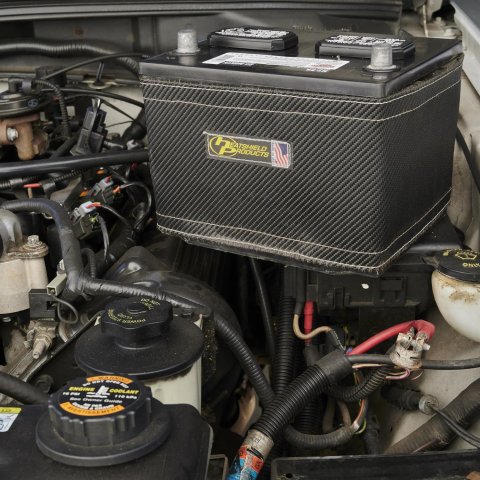 Heatshield Products Heat Barrier and Sound Deadening Mats 502511 Stealth Battery Shield Optima 34/78