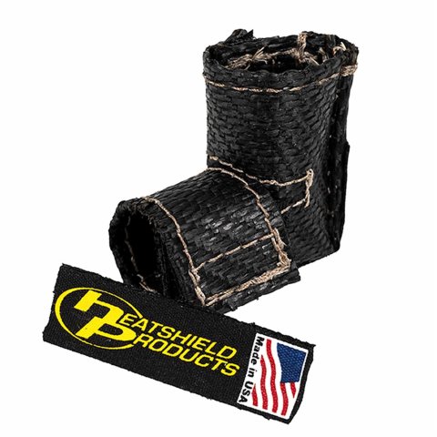 Heatshield Products Utili-Shield Connector Heat Shields 282049 Sleeve, Shield, Hook and Loop, 2,000 degrees F, 0.750 in. Diameter, Measures 1.75 in. On Each Side of the Bend, Each