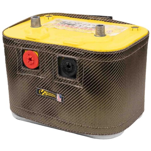 Heatshield Products Lava Battery Shields 502011 Heat Shield for Optima 34/78 – Shield protects battery form external heat and is acid resitant