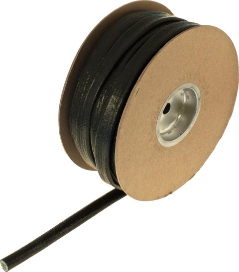 Heatshield Products Fire Shield Sleeves 210146 Heat Protection, Shield, 500 degrees F Maximum, Slip-on, Black, 1.000 in. Diameter, 50 ft. Length, Each