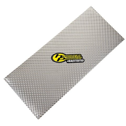 Heatshield Products Inferno Shields 120614 Heat Shield, Inferno, 1,800 Degrees F, 14 in. Length, 6 in. Width, 304 Stainless Steel, Each