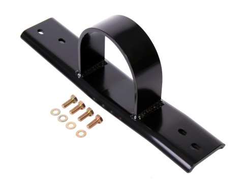Detroit Speed Driveshaft Loop Kits 011203DS Safety Loop, Flat Style, Bolt-on, Steel, Black Powdercoated, Buick, Chevy, Oldsmobile, Pontiac, Kit