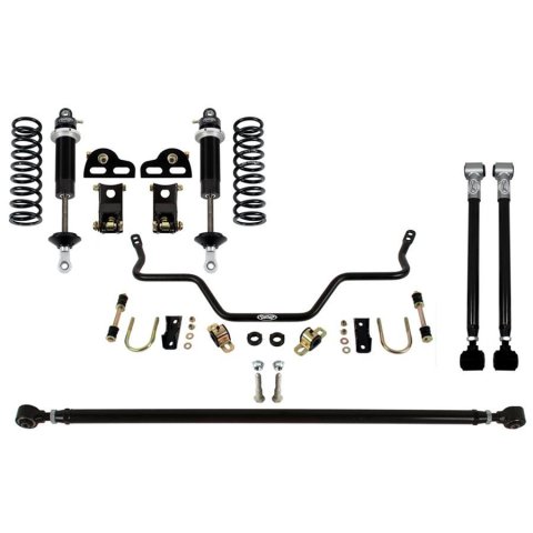 Detroit Speed Rear 2 Kits 041644DS Suspension Packages, Kits, Coilover, Springs, Sway Bar, Black, Chevrolet, Pontiac, Kit