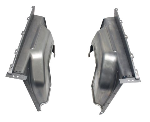 Detroit Speed Inner Fenders 032035DS Fenders, Inner, Steel, Natural, Chevy, Pair