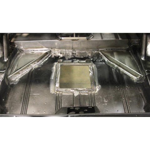 Detroit Speed Mini-Tub Trunk Closeout Kits 040112DS Kit, Steel, Natural Finish, Kit