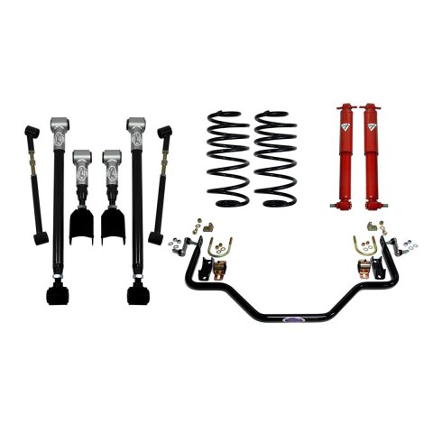 Detroit Speed Rear 2 Kits 041610DS Kit 2, Gas Shock, Upper/Lower Trailing Arms, Sway Bar, Buick, Chevy, Oldsmobile, Pontiac, Kit