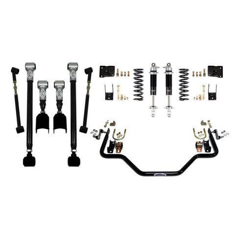 Detroit Speed Rear 3 Kits 041623-SDS Kit 3, Adjustable Shocks, Buick, Chevy, GMC, Oldsmobile, Pontiac, Kit