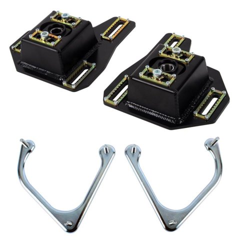 Detroit Speed Inc Wheel Alignment Parts 030330DS CASTER/CAMBER PLATE KIT 2010-15 CAMARO