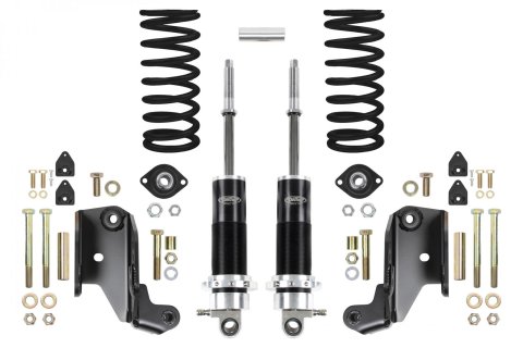 Detroit Speed Non-Adjustable Coilover Kits 042442DS Kit, Rear, Valving, 175 lbs./in. Spring Rate, Ford, Mercury, Kit