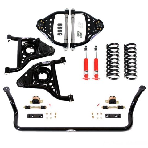 Detroit Speed Front Kit 1 Handling Packages for 1970-1981 CAMARO, 1967-1981 FIREBIRD - 031307DS Suspension Package, Front, Handling, Coil Springs, Shocks/Struts, Sway Bar, Chevy, Pontiac,