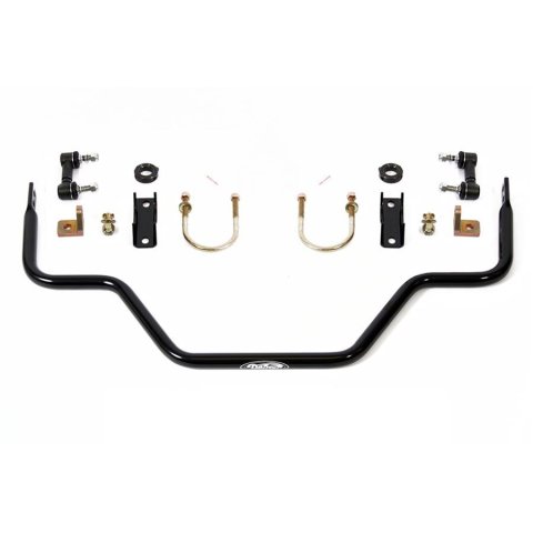 Detroit Speed Tubular Anti-Roll Bars 042212DS Sway Bar, Tubular, Rear, Hollow, Steel, Black Powdercoated, 1.000 in. Diameter, Buick, Chevy, Pontiac, Kit