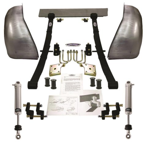 Detroit Speed 1968-74 X-Body Mini-Tub Kits 041207DS Kit, 2.00 in. Drop, Buick, Chevy, Oldsmobile, Pontiac, Kit