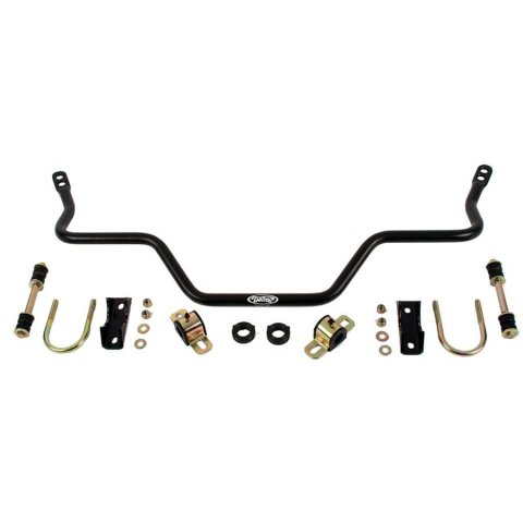 Detroit Speed Tubular Anti-Roll Bars 042219DS Sway Bar, Tubular, Rear, Hollow, Steel, Black Powdercoated, 1.000 in. Diameter, Chevy, Pontiac, Kit