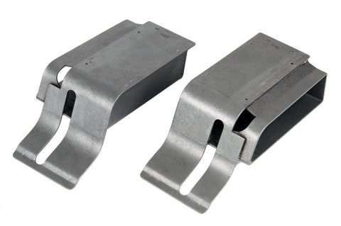 Detroit Speed Torque Boxes 010107DS Boxes, Driver and Passenger Side, Steel, Natural, Ford, Pair