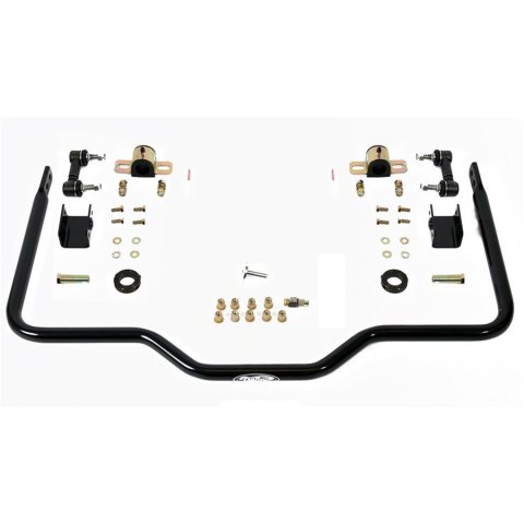 Detroit Speed QUADRALink Anti-Roll Bars 042203DS Sway Bar, QUADRALink, Rear, Hollow, Steel, Black Powdercoated, 1.125 in. Diameter, Chevy, Pontiac, Kit