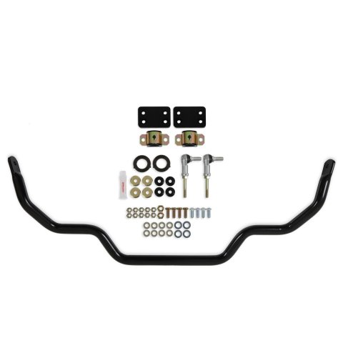 Detroit Speed Sway Bars 031422DS Bar, Tubular, Front, Hollow, Steel, Black Powdercoated, 1.250 in. Diameter, Ford, Kit