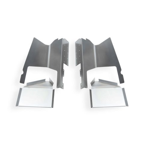 Detroit Speed Fender Apron Panels for 1979-1986 CAPRI, 1979-1993 MUSTANG - 010508DS Panels, Steel, Natural, Left and Right, Ford, Mercury, Kit