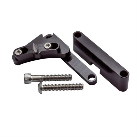 CVR Billet Timing Pointers TP4700S Pointer, Aluminum, Black, Chevy, Big Block, 7 in. Balancer, Fits Covers, Each