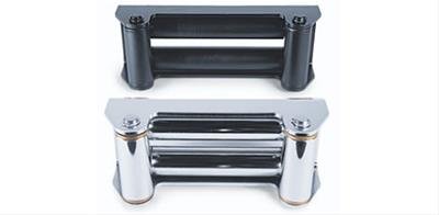 Warn Roller Fairleads 77869 Fairlead, Steel, Black, Each