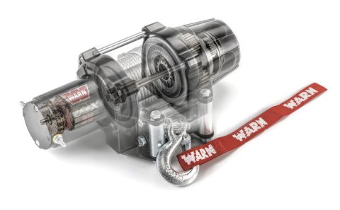 3,500 lbs. Warn VRX 35-S Winch 101030 Winch, 35-S, Electric, 12 V, lbs., Hawse Fairlead, 50 ft. Length Synthetic Rope, Handlebar Switch Remote, Each