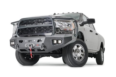 Warn Ascent HD Bumpers with Full Grille Guards 107002 Bumper