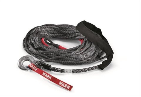 Warn Spydura Synthetic Winch Ropes 87915 Rope, Spydura, 10,000 lb. Capacity, 3/8 in. Diameter, 100 ft. Length, Each