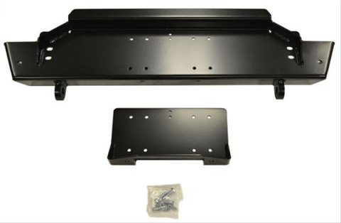 Warn Rock Crawler Bumpers 87700 Bumper, Crawler, Fabricated, Steel, Black, Jeep, Front, Each