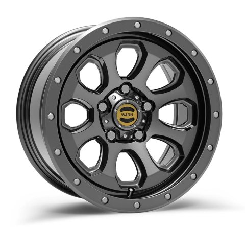 Warn Epic Moonsault Gunmetal Wheels 17x8.5 Wheel, Moonsault, Gunmetal, Gloss, Aluminum, 17 in. x 8.50 in., 5 x 5 in. Bolt Circle, 4.75 in. Backspace, Each