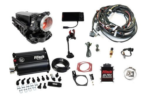 FiTech Ultra Ram EFI 650 HP Force Fuel Injection Master Kits 35301 Systems, Chevy Small Block System With Delivery Kit