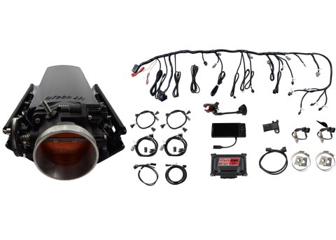 FiTech Ultimate LS 1,000 HP EFI Fuel Injection Systems 70032 System, EFI, HP, Long Runner Cathedral Port, LS1/LS2/LS6, Without Transmission Controller, Kit