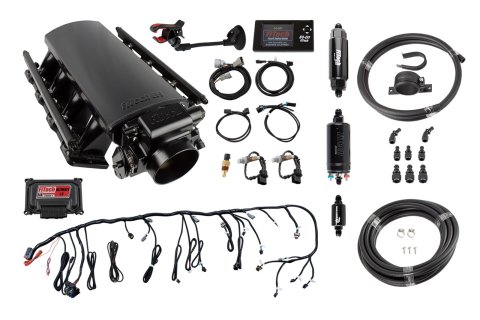 FiTech Ultimate LS Truck EFI 750 HP Fuel Injection Systems 71008 System, EFI, HP, LS1/LS2/LS6, Without Transmission Controller, With Inline Pump, Kit