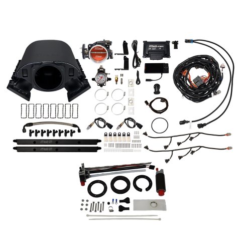 FiTech Ultimate Rebel LS 500 HP EFI Fuel Injection Systems 76288 System, Rebel, HP, Cathedral Port, 92mm Throttle Body, In-Tank Pump, 36Lb., EV1, Without Transmission Controller, Kit