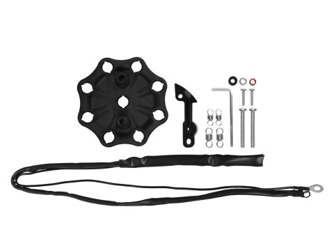 FiTech Go-Spark Ready-To-Run Distributors 99009 Distributors, Go Spark, Ready-to-Run, Aluminum, Small Cap, Male/HEI, Black, Vacuum/Mechanical, Melonized, Chrysler, Dodge, Plymouth, 5.2L, Each