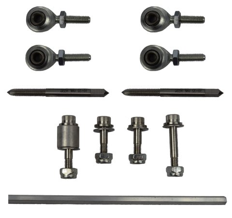 FiTech Go EFI Tri-Power Linkage Kits 39611 Throttle Body Kits, Fits 600 HP System, Kit