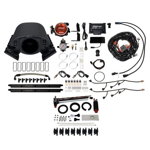 FiTech Ultimate Rebel LS 750 HP EFI Fuel Injection Systems 79690 System, Rebel, HP, Cathedral Port, 102mm, In-Tank Pump, LS3 Coils, 55 Lb., EV1, Without Transmission Controller, Kit